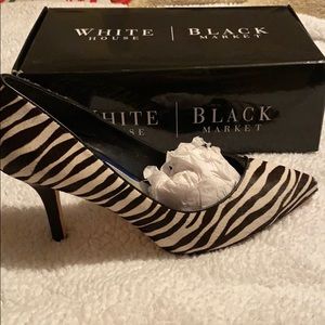 Women’s Zebra print stilettos